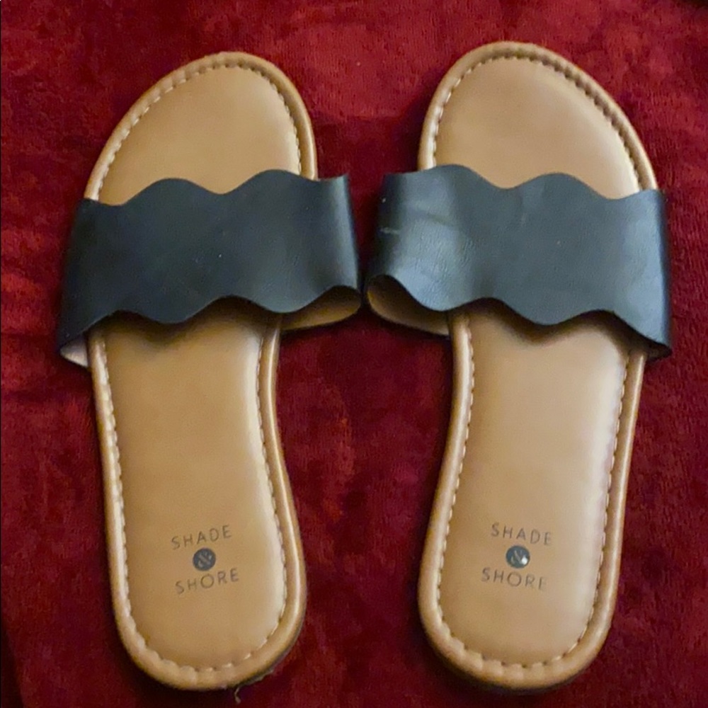 Black sandals